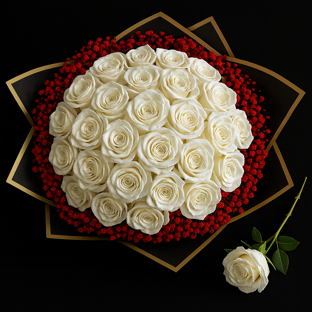 Omlijst Met Gipskruid