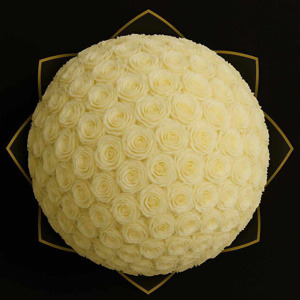 100 Rozen Boeket - Wit