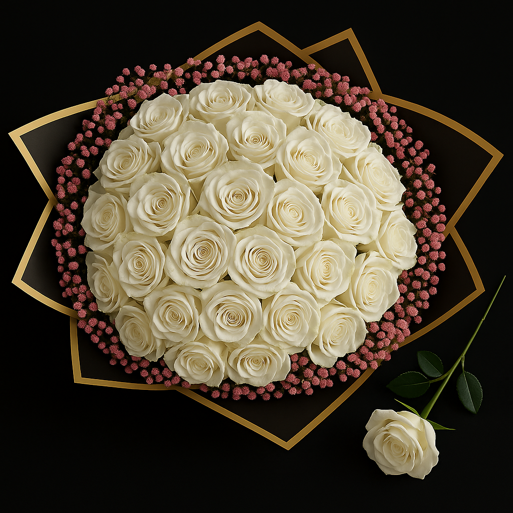 Omlijst Met Gipskruid